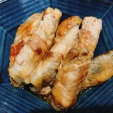 茄子の肉巻き